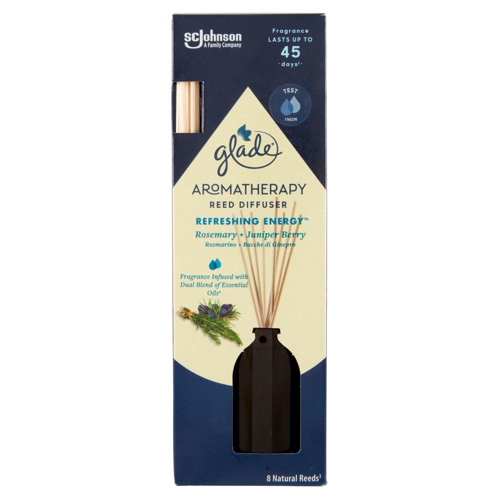 Glade Aromatherapy Diffusore a bastoncini Refreshing Energy 80ml